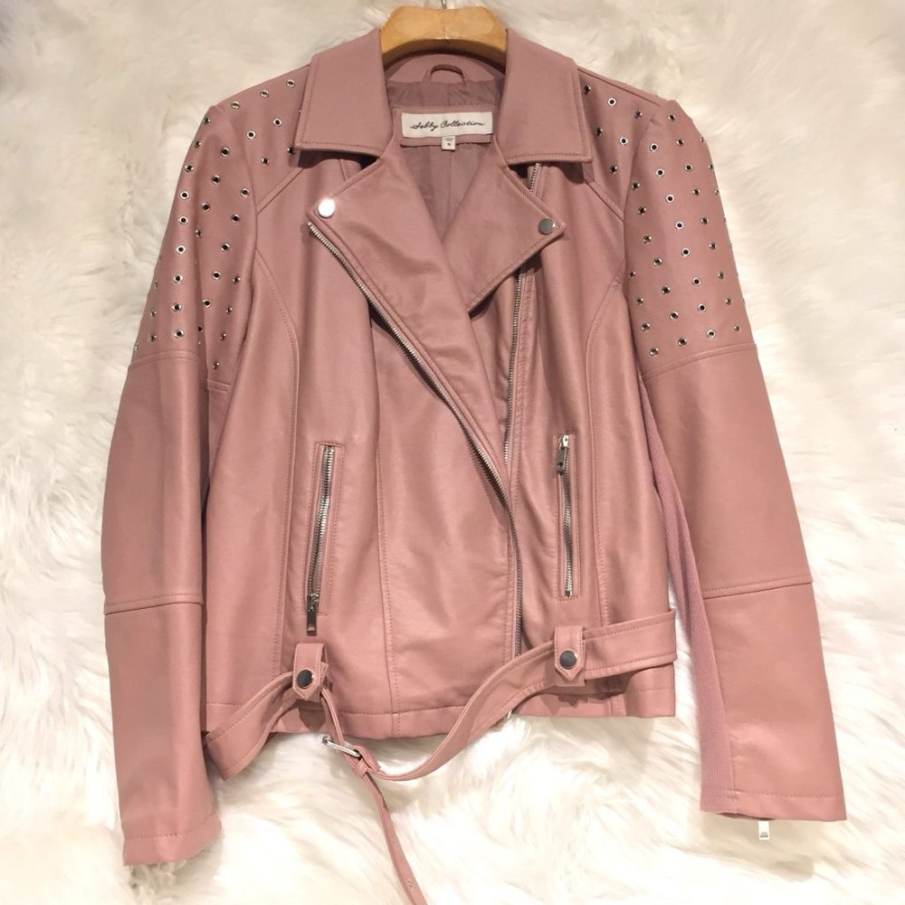 NWOT Sebby faux leather moto jacket | XL